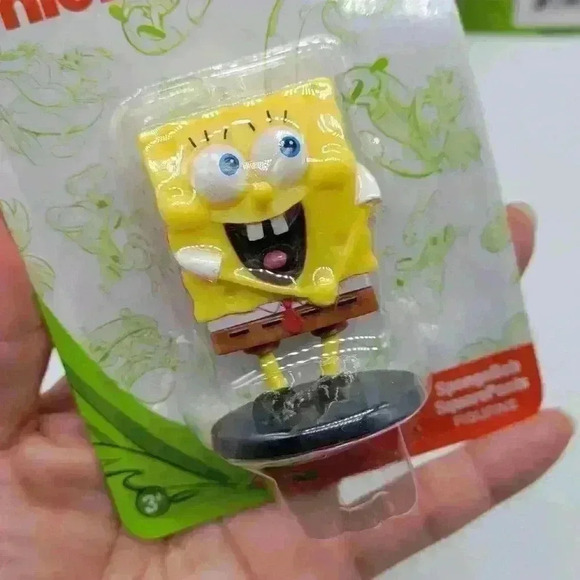 Brand New! Lot Of 3 Nickelodeon 3" Mini Figures-Ren-Stimpy-Spongebob *New* - Picture 3 of 7